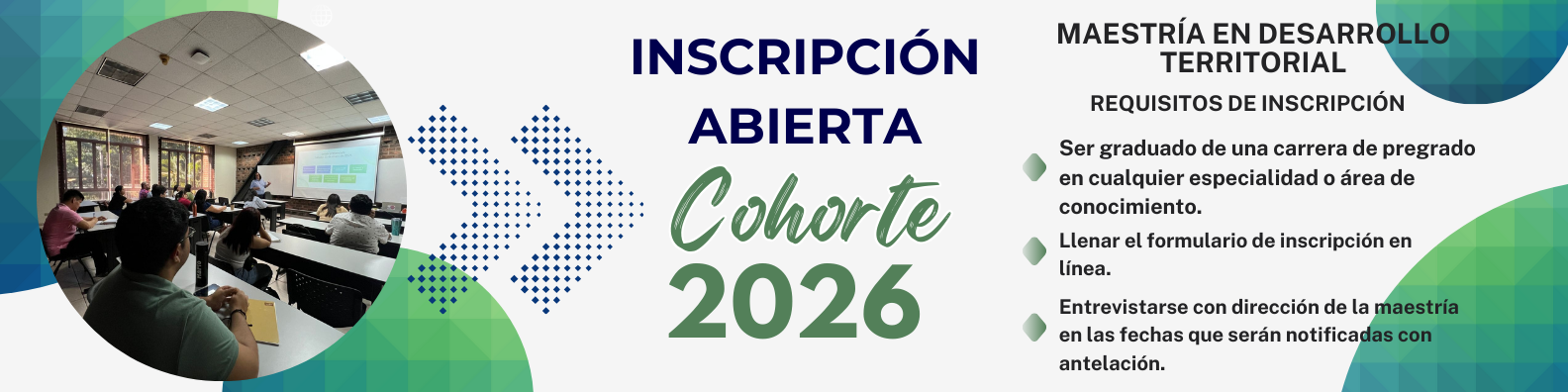 Requisitos de admisión